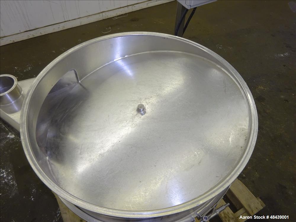 Used Sweco Scalper Screener 30" Diameter 316 Stainless Steel(Incomplete).