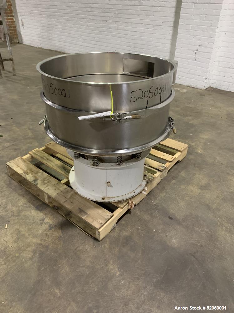 30" Diameter Stainless Steel Vibratory Screener