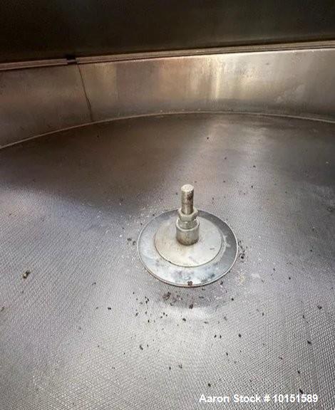 Used Thermal Engineering SSA-60BD11 Vibratory Shaker Screen – 60" Diameter Single Deck Screener