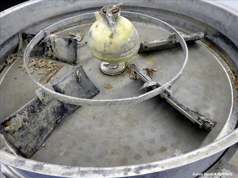 Used Thermal Engineering of Arizona Shaker Screen Waste Water Filtering System, Model T.E.A. 40, 304 Stainless Steel. Consisting of (1) Shaker 40'' diameter screener, single deck, (2) separation, (No...