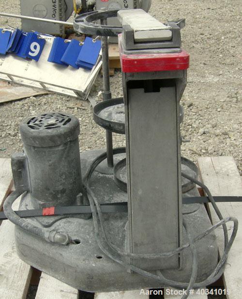 Used W.S. Tyler Rotap testing sieve shaker, model B, 8" diameter. Driven by a 1/4 hp, 1/60/115/208-230 volt, 1725 rpm motor. Base mounted.