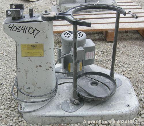 Used W.S. Tyler Rotap testing sieve shaker, model RX29, 8" diameter. Driven by a 3/4 hp, 1/60/115/208-230 volt, 1725 rpm motor. Base mounted.