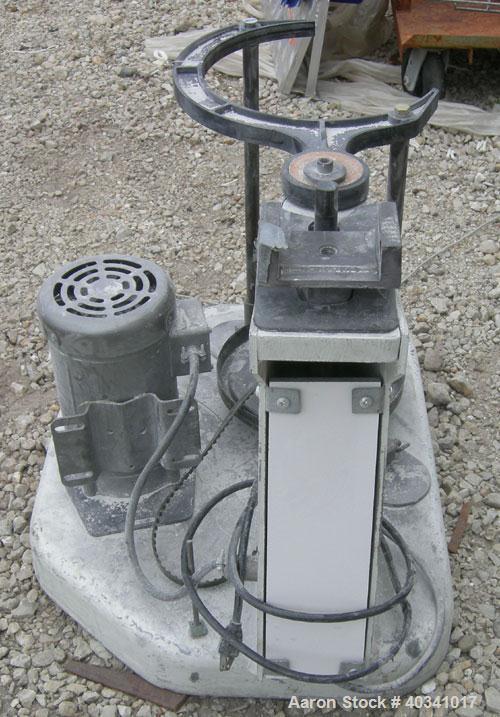 Used W.S. Tyler Rotap testing sieve shaker, model RX29, 8" diameter. Driven by a 3/4 hp, 1/60/115/208-230 volt, 1725 rpm motor. Base mounted.