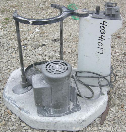 Used W.S. Tyler Rotap testing sieve shaker, model RX29, 8" diameter. Driven by a 3/4 hp, 1/60/115/208-230 volt, 1725 rpm motor. Base mounted.