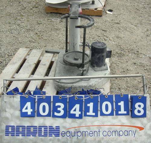 Used W.S. Tyler Rotap testing sieve shaker, model RX29, 8" diameter. Driven by a 1/4 hp, 1/60/115/230 volt, 1725 rpm motor. Base mounted.