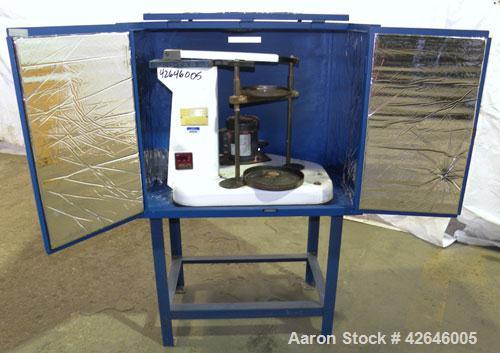 Used W.S. Tyler Ro-Tap Testing Sieve Shaker, model RX-29, 8" diameter. 278 Revolutions per minute, 150 tappings per minute. Driven by a  1/4 hp, 1/60/115/230 volt, 1725 rpm motor. Includes a model R3...