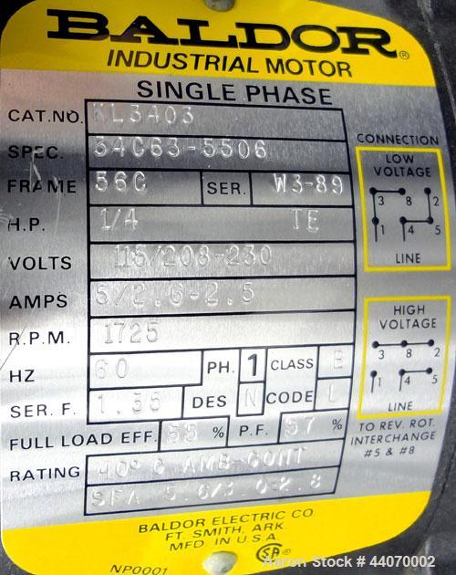 Used- W.S. Tyler Ro-Tap Testing Sieve Shaker, Model RX-29. 8" Diameter. 278 Revolutions per minute, 150 tappings per minute....