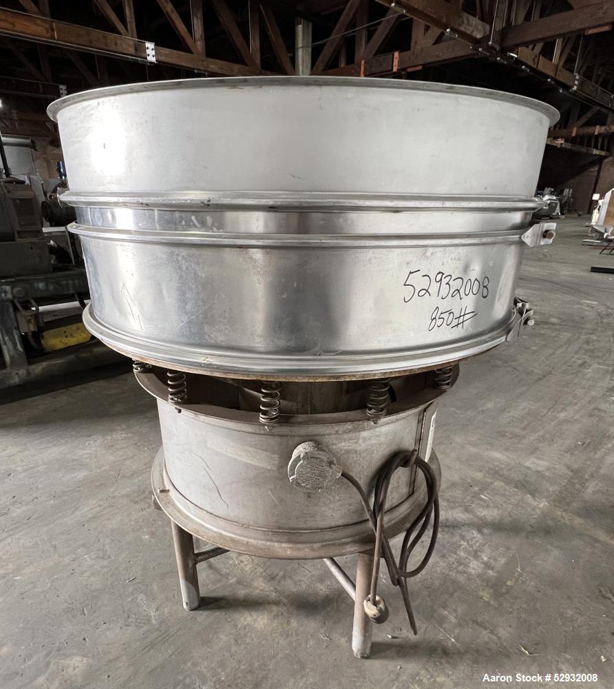 48" Stainless Steel Circular Screener