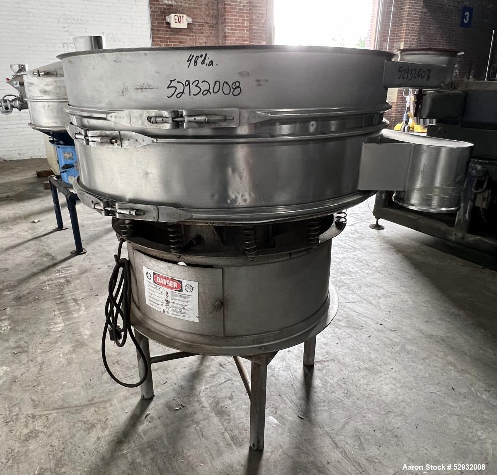 48" Stainless Steel Circular Screener