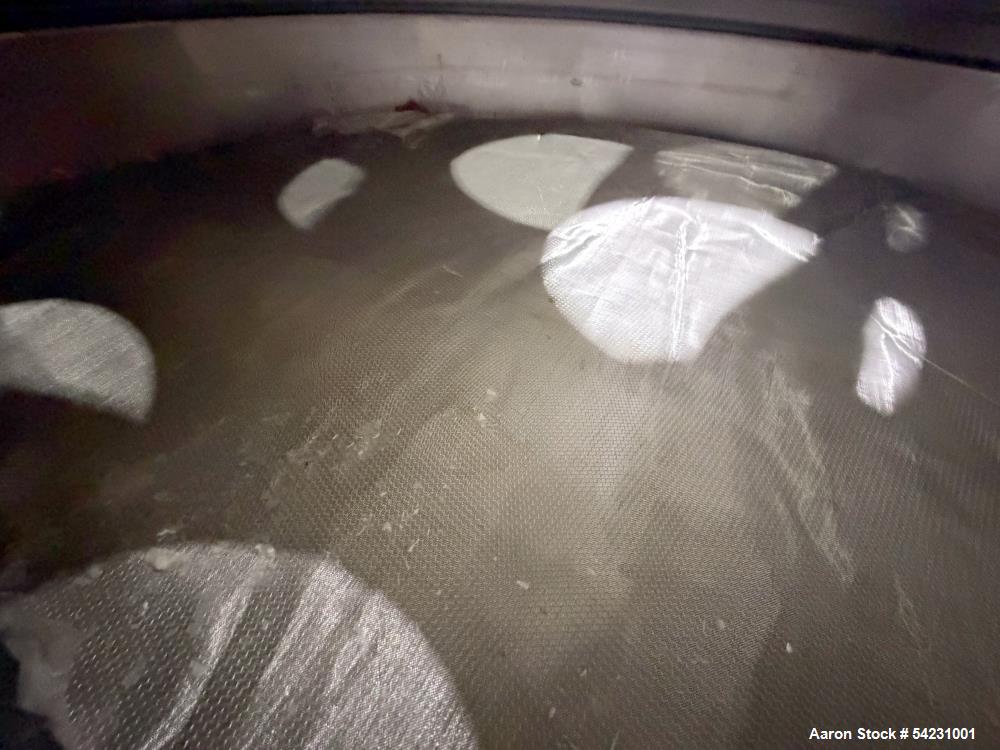 Used Stainless Steel Circular Screener – Single Deck, 2 Separation (44.5" Diamet