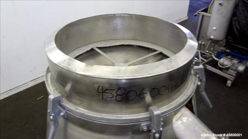 Used Vorti-Siv Model RBF-3, 30" diameter,  S/N MR1359