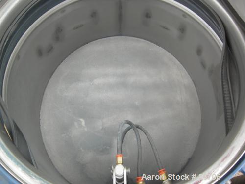Used Vorti-Siv Vibratory Sieving Machine, Model RVM-15E, 304 Stainless Steel. (1) 15" diameter 80 mesh sieve. Bottom collection hopper with 2" outlet. Driven by a (.26) hp, 3/60/230/460 volt, 3600 rp...