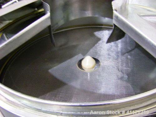 Used: Sweco XS48S88 48” diameter double deck sifter. Separate solids from liquids or segregate dry materials into various sizes. Particles as fine as 400 mesh (38 microns) can be screened with up to ...