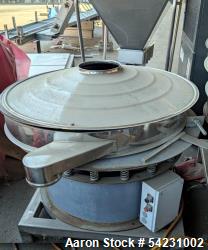 Used Circular Screen, Stainless steel, Single Deck.