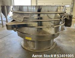 Brightsail Machinery Stainless Steel 72" Sifter, Model BSST-1800, Built 10/2019.