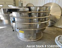 Brightsail Machinery Stainless Steel 72" Sifter, Model BSST-1800, Built 10/2019.