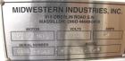 Used-Midwestern Industries Screener, 24" Diameter, Model ME24S4-4-4, Stainless Steel.  2 Deck, 3 separation, no top cover.  ...