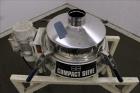 Used Russell Finex Compact Sieve, Model 27400, Stainless Steel. Approximate 14
