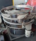 Used Circular Screener, Stainless steel. Double Deck.