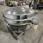 Used Stainless Steel Circular Screener – Double Deck, Single Separation (44.5