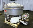 Used Gump Pneumatic Inline Screener, Model CP-43, 304 Stainless Steel.