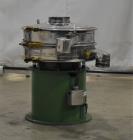 Used Dalton Circular Vibratory Screener, Model 501, 304 Stainless Steel. Approximate 20