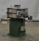 Used- Dalton Circular Vibratory Screener, Model 501, 304 Stainless Steel. Approximate 20