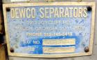Used Stainless Steel Rebuilt Dewco Screener