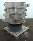 Used Stainless Steel Rebuilt Dewco Screener, 48