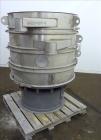 Used Stainless Steel Rebuilt Dewco Screener, 48