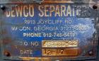 Used Stainless Steel Rebuilt Dewco Screener
