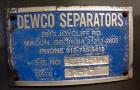 Used Stainless Steel Rebuilt Dewco Screener