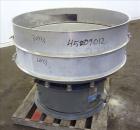 Used Stainless Steel Dewco Screener
