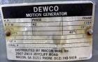 Used Stainless Steel Dewco Screener