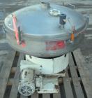 Used Gump Pneumatic In-Line Screener, model CP-32, 304 stainless steel. 36