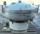 Used Gump Pneumatic In-Line Screener, model CP-32, 304 stainless steel. 36