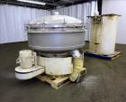 Used Gump Pneumatic Inline Screener, Model CP-43, 304 Stainless Steel.
