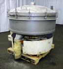 Used Gump Pneumatic Inline Screener, Model CP-43, 304 Stainless Steel.