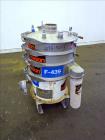 Used Kason Screener, Model K-18-2-SS, 304 Stainless Steel.