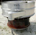 Used Kason Screener, Model K-60-1-SS, Stainless Steel. 60
