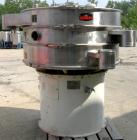 USED: Kason screener, model K-60-2-SS, 321 stainless steel. 60