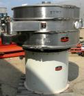 USED: Kason screener, model K-60-2-SS, 321 stainless steel. 60