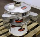 Used Kason Screener, Model K24-1-SS, 304 Stainless Steel.