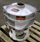 Used Kason Screener, Model K24-1-SS, 304 Stainless Steel.