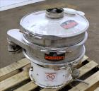 Used Kason Screener, Model K24-1-SS, 304 Stainless Steel.