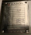 Used Kason Vibroscreen, Model  K-24-2 Stainless Steel, Single Deck.