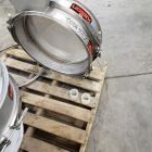 Used Kason Vibroscreen, Model  K-24-2 Stainless Steel, Single Deck.