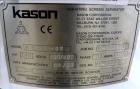 Unused- Kason VibroScreen Separator / Sifter, Model K30-1-SS, 304 Stainless Steel. 30