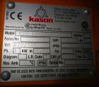 Used- Kason Screener, Model K30-1-SS, 304 Stainless Steel.