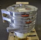 Used Kason Screener, Model K30-2-SS, 304 Stainless Steel. 30
